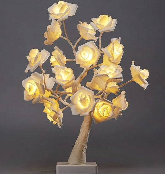LED Rose Flower Table Lamp