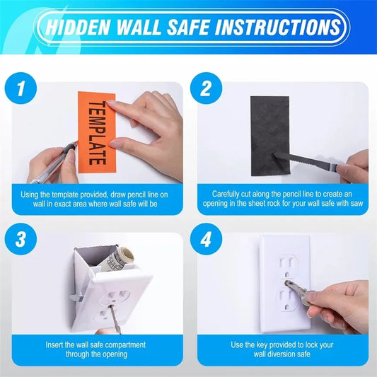Multi-functional Hidden Sight Storage Box