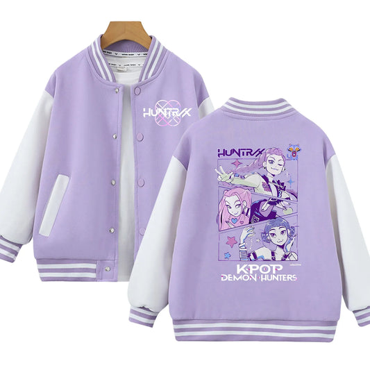 K Pop Demon Hunters Baseball Coat