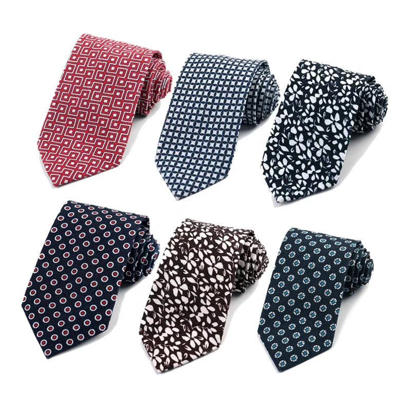 Linen Necktie Handmade Vintage