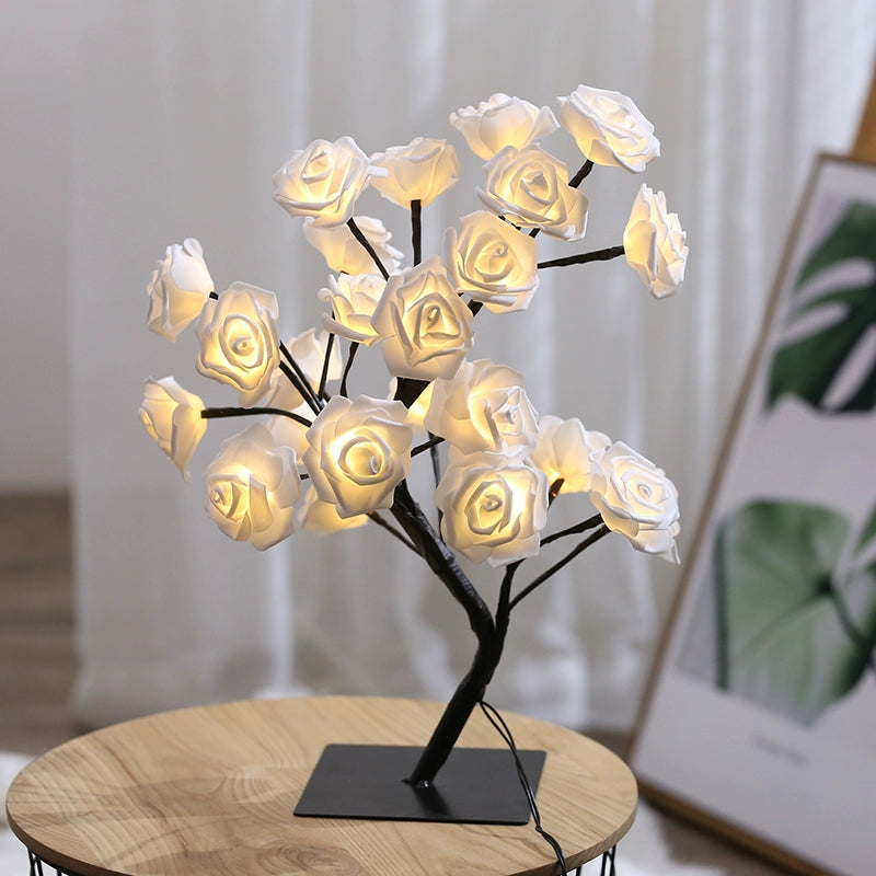 LED Rose Small Night Lamp