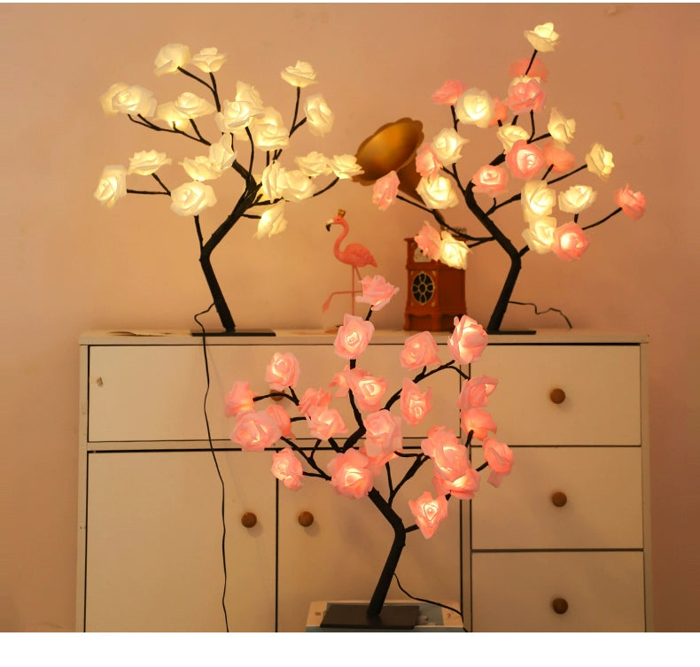 LED Lamp Rose Lights