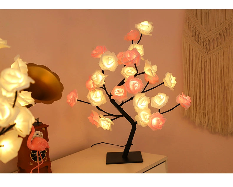 LED Lamp Rose Lights