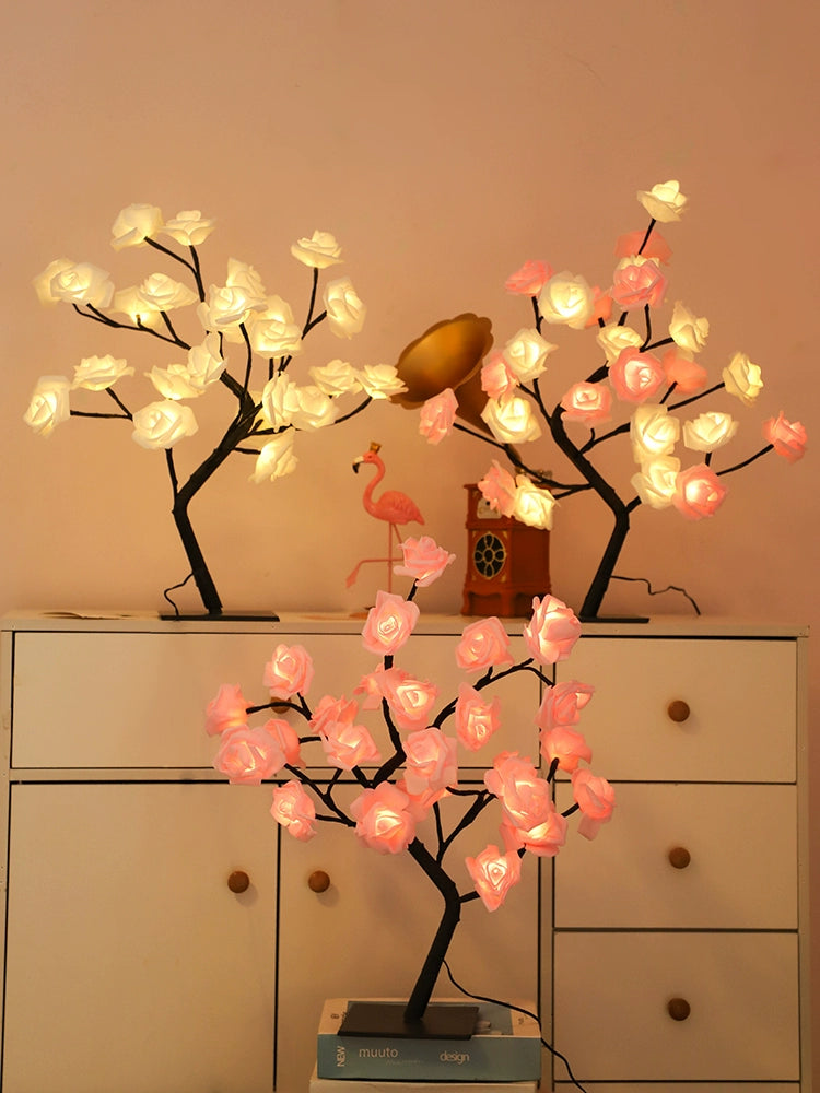 LED Lamp Rose Lights