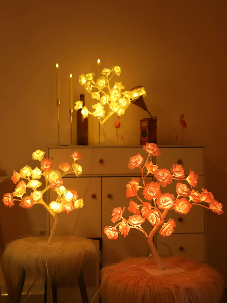 LED Lamp Rose Lights