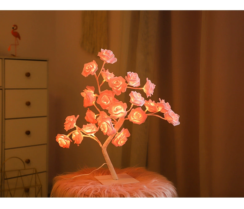 LED Lamp Rose Lights