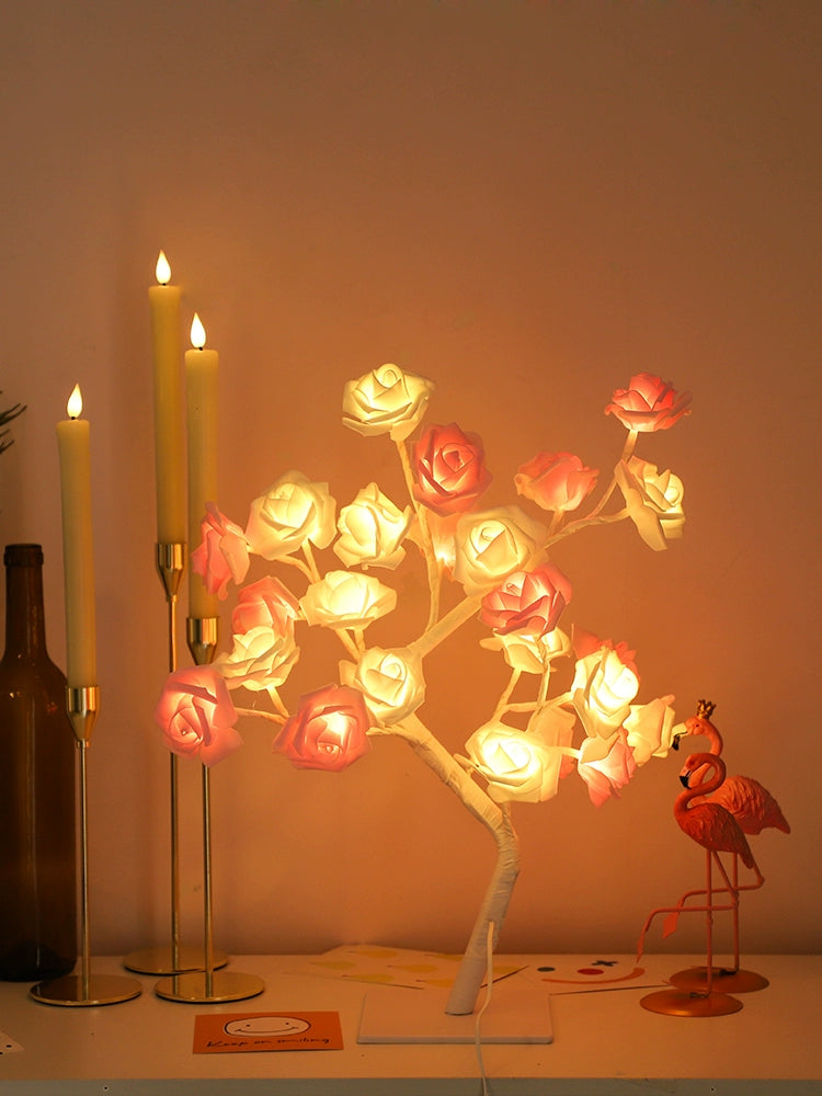 LED Lamp Rose Lights