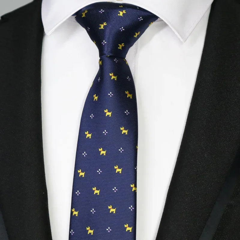 Slim 6CM Mens Necktie