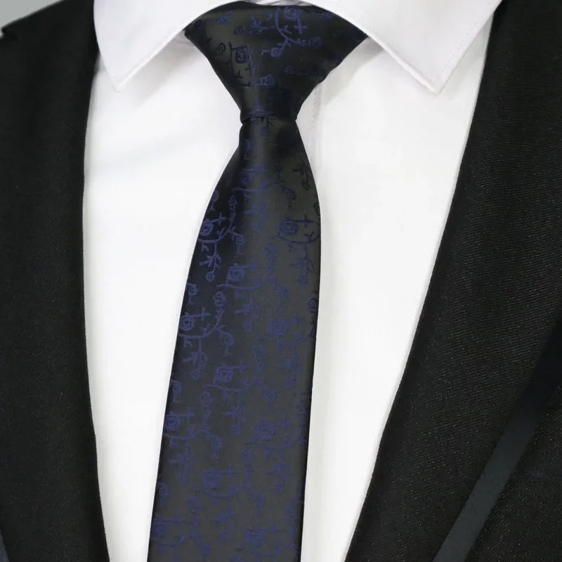 Slim 6CM Mens Necktie