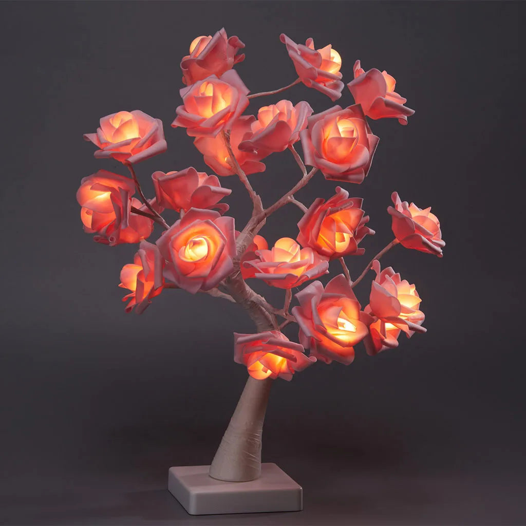 LED Rose Flower Table Lamp
