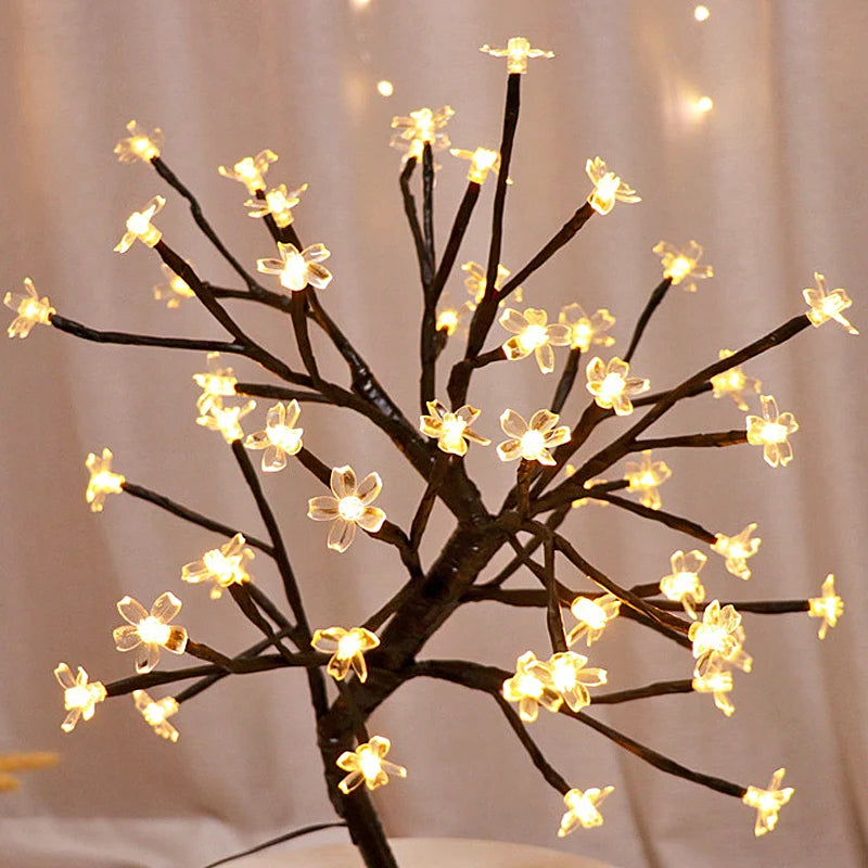 LED Cherry Blossom Lamp