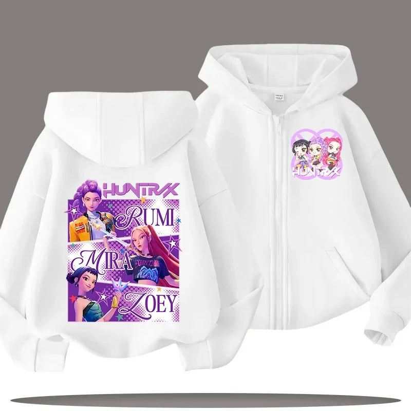 Zip Up K Pop Demon Hunters Hoodie