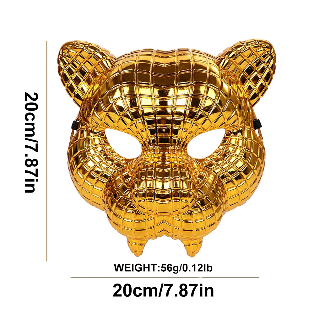 Golden Leopard Mask