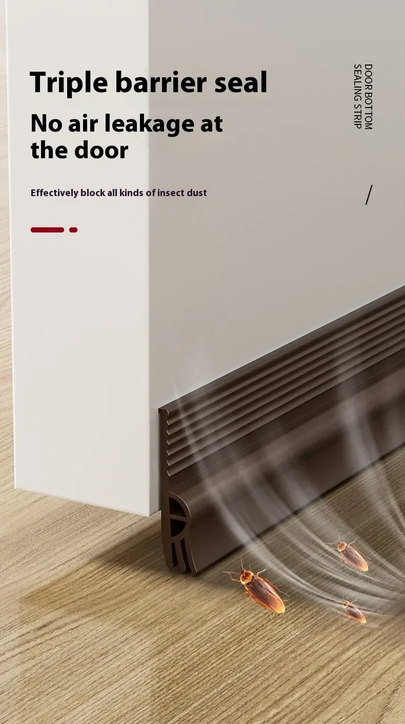 28/50mm Height Door Bottom Weather Stripping