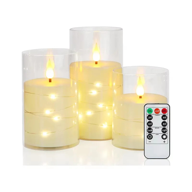 3-Pack Flameless LED Candle