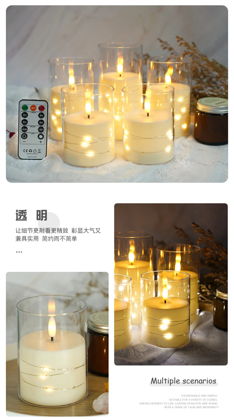 3-Pack Flameless LED Candle