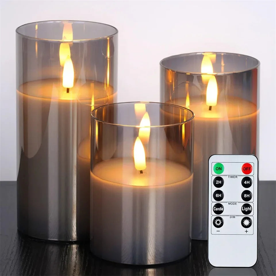 3-Pack Flameless LED Candle
