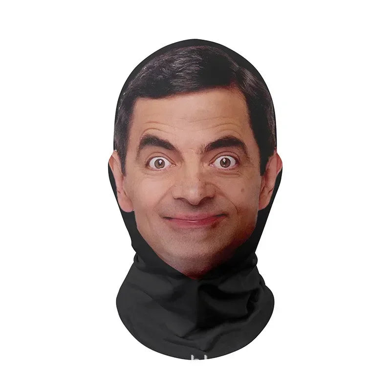Funny 3D Pattern Realistic Mask