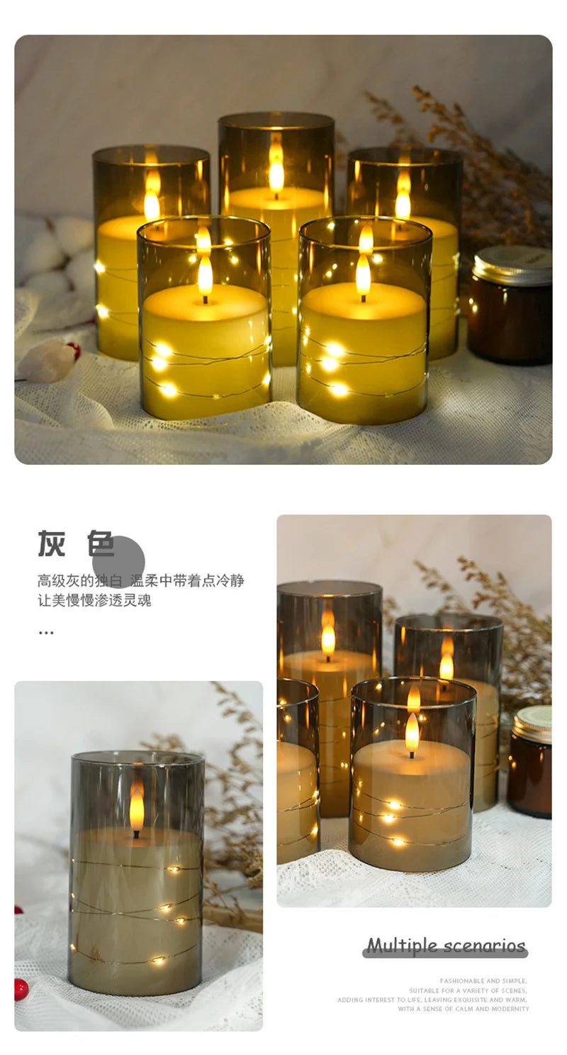 3-Pack Flameless LED Candle