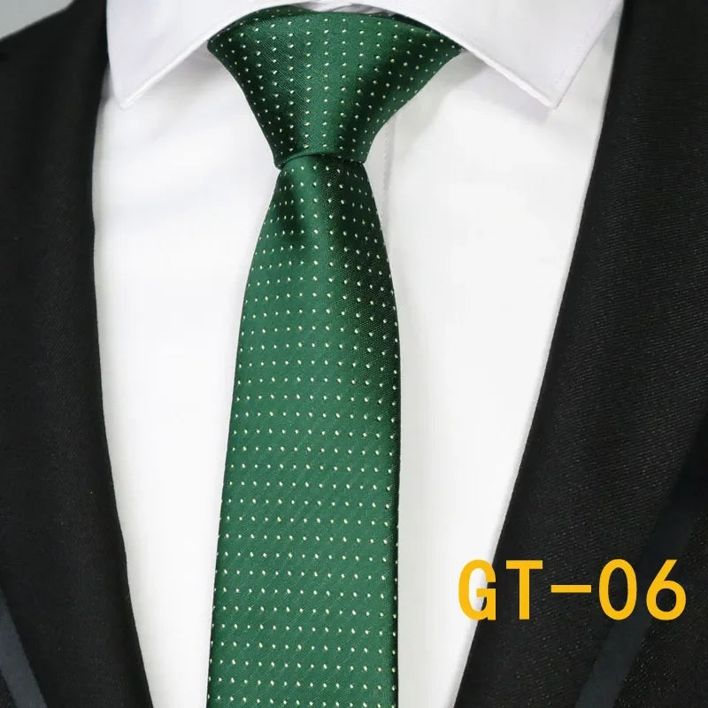 Slim 6CM Mens Necktie