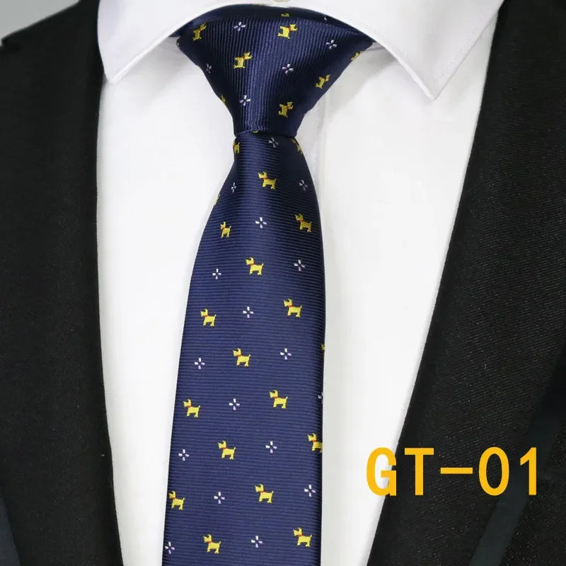 Slim 6CM Mens Necktie