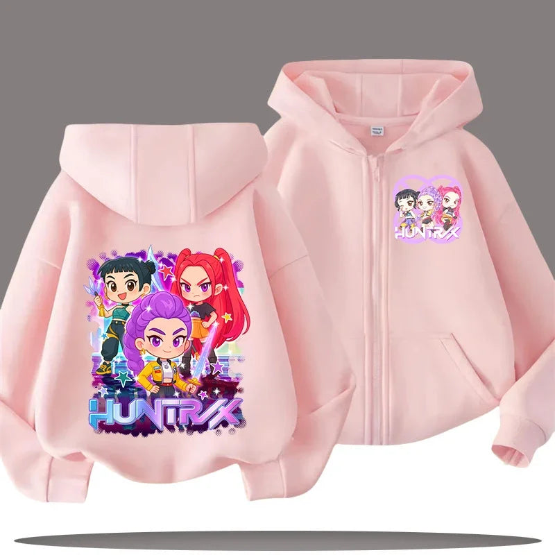 Zip Up K Pop Demon Hunters Hoodie