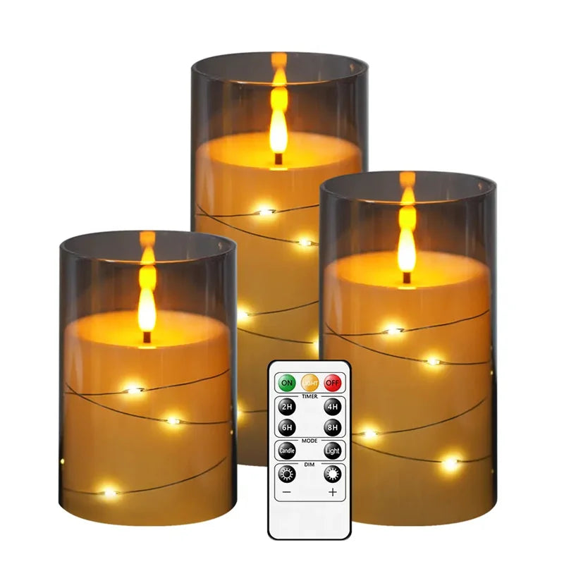 3-Pack Flameless LED Candle