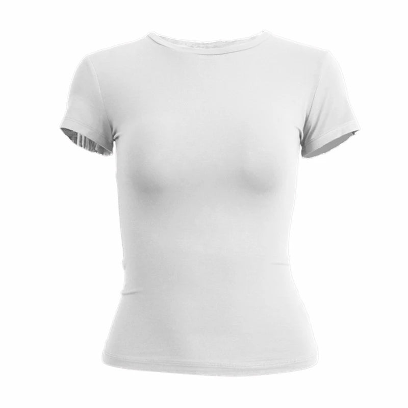 Woman Short Sleeve T-shirt Slim Fit