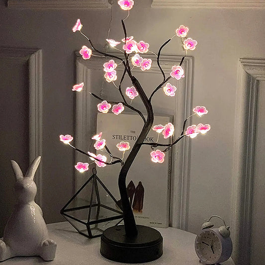 Bonsai Cherry Blossom LED Lamp