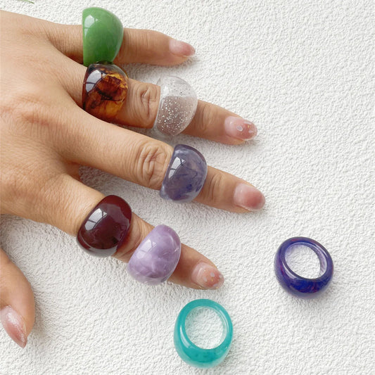 Chunky Ring Multicolor