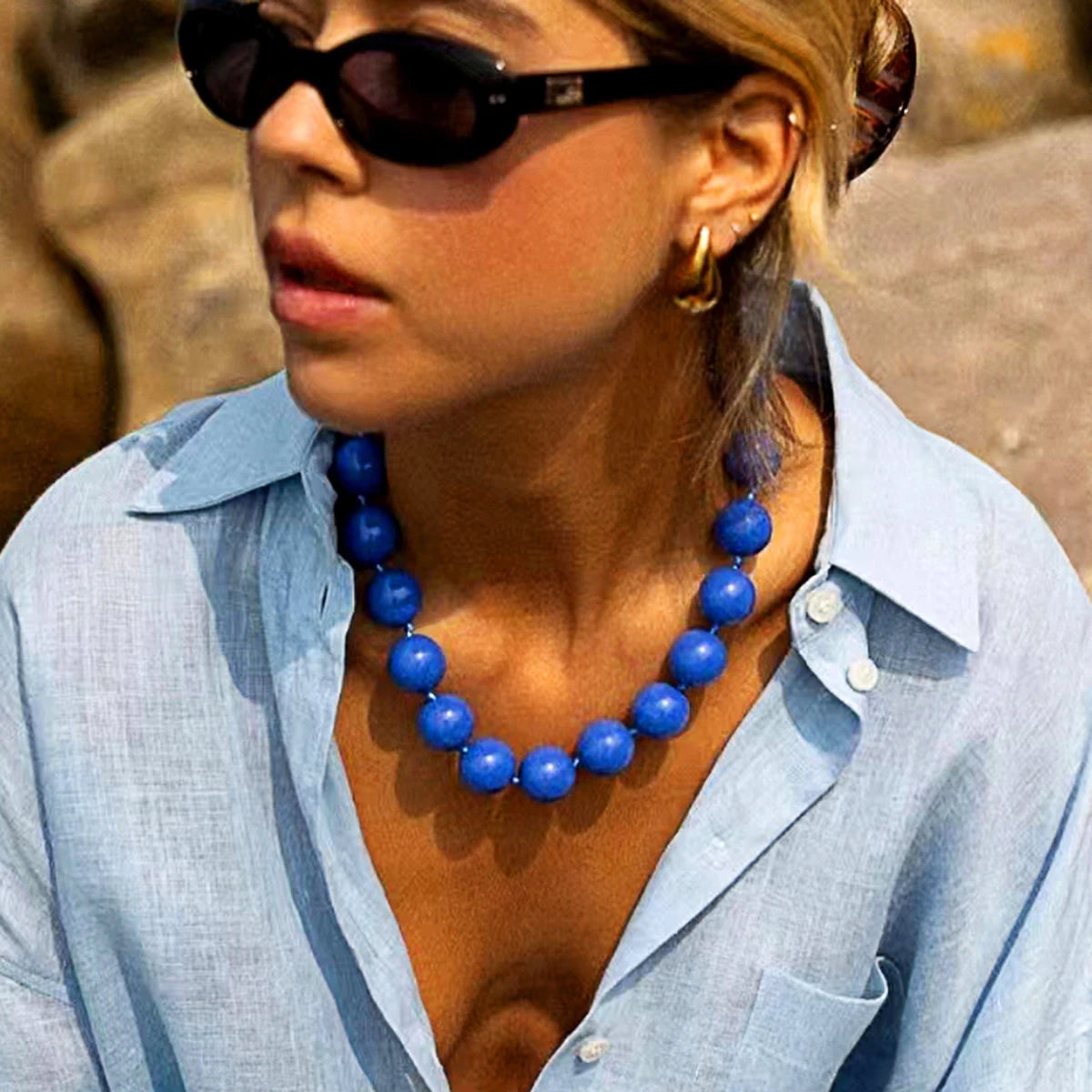 Bohemia Bead Colorful Necklace