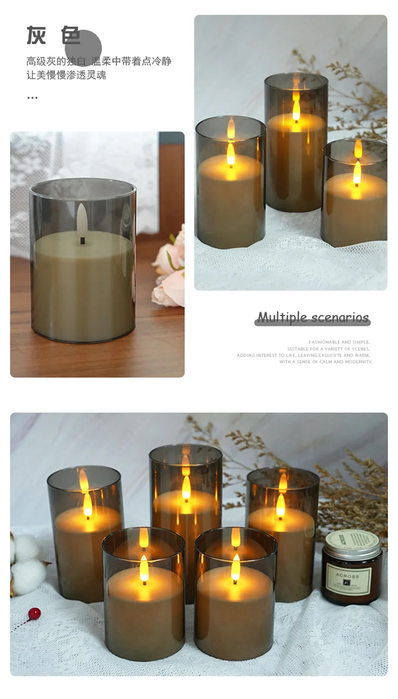 3-Pack Flameless LED Candle