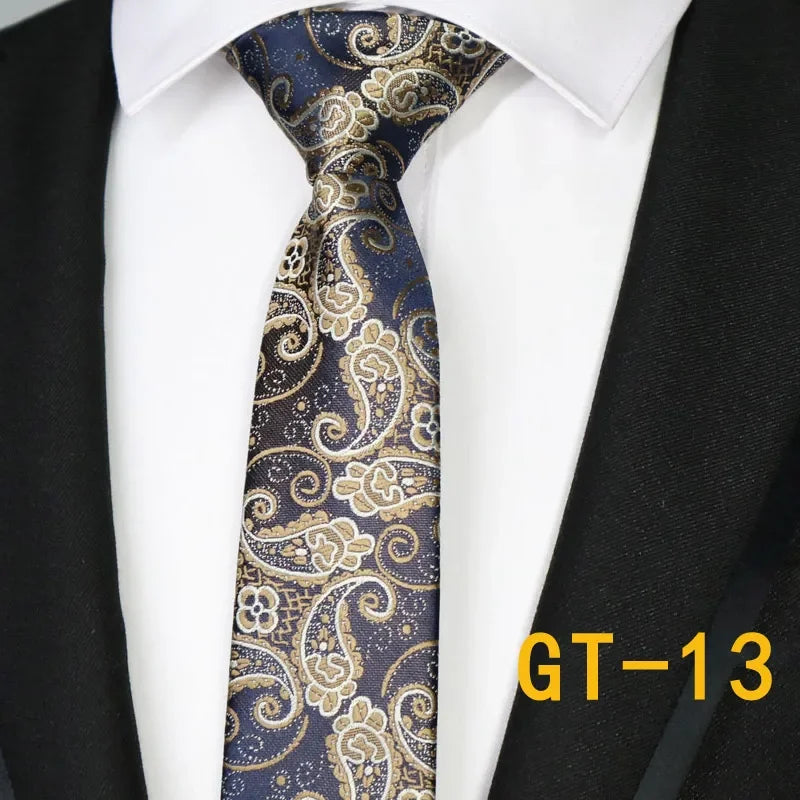 Slim 6CM Mens Necktie