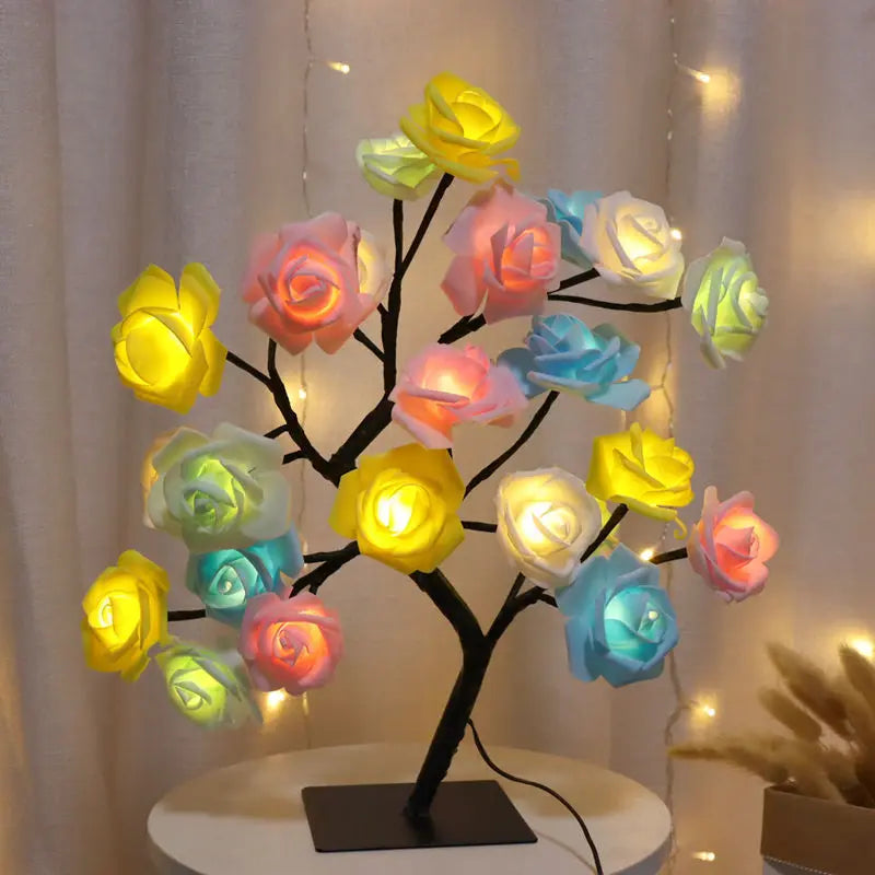 24 LED Rose Tree Lights