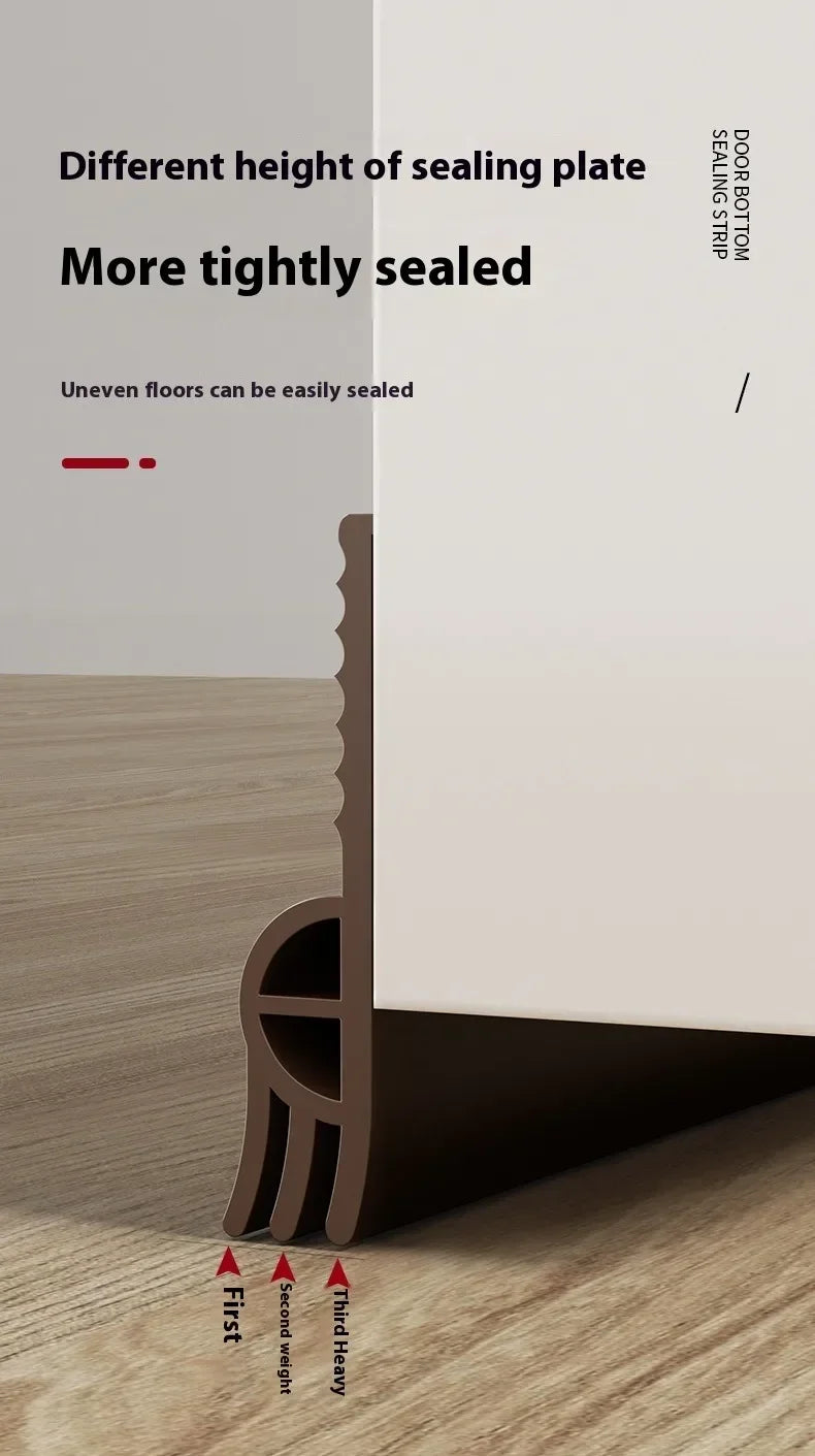 28/50mm Height Door Bottom Weather Stripping