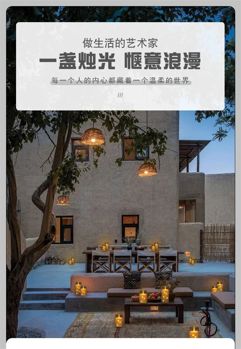 3-Pack Flameless LED Candle