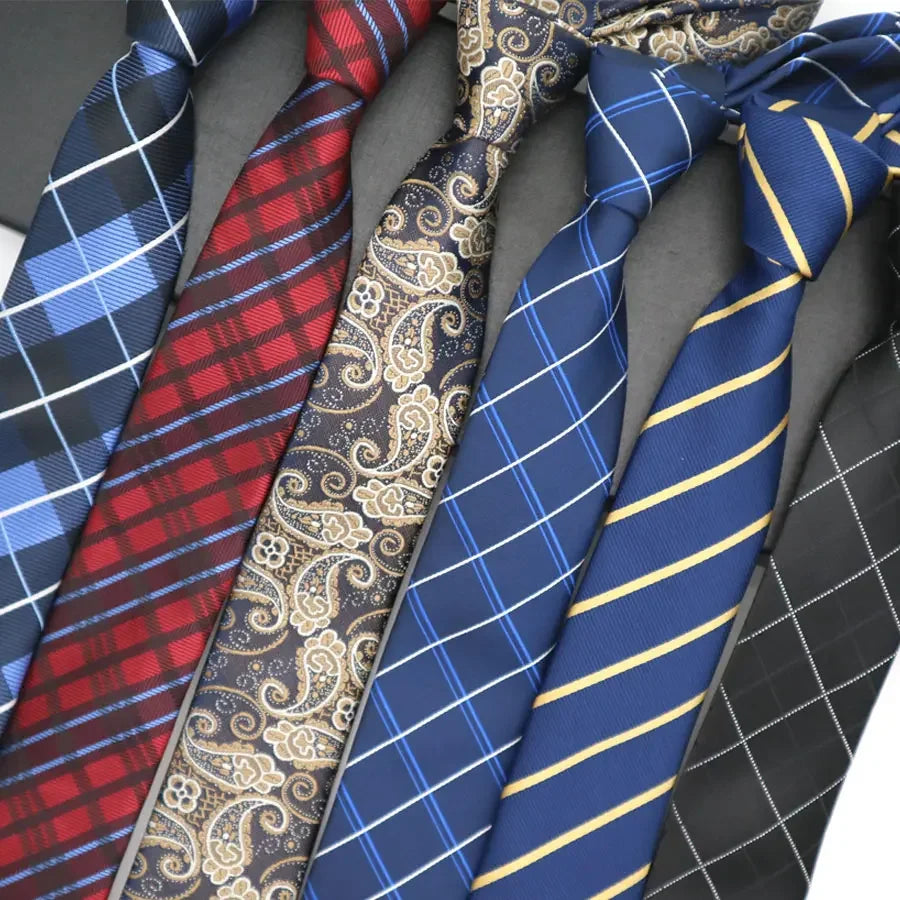 Slim 6CM Mens Necktie