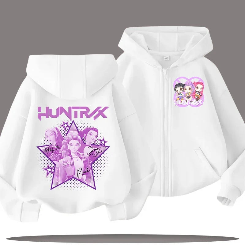 Zip Up K Pop Demon Hunters Hoodie