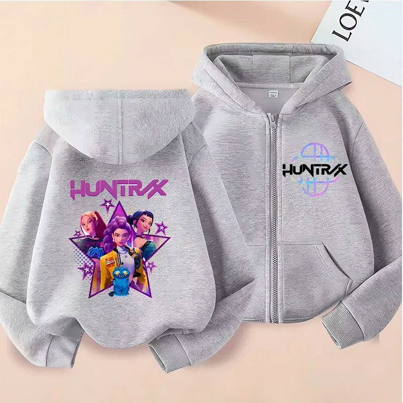 Zip Up K Pop Demon Hunters Hoodie