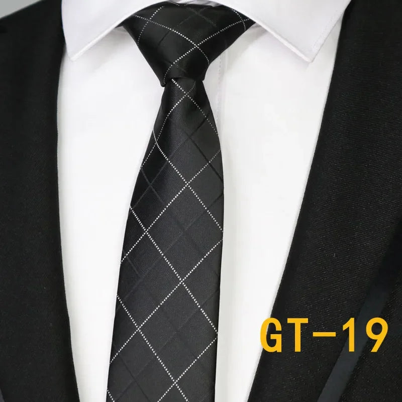 Slim 6CM Mens Necktie