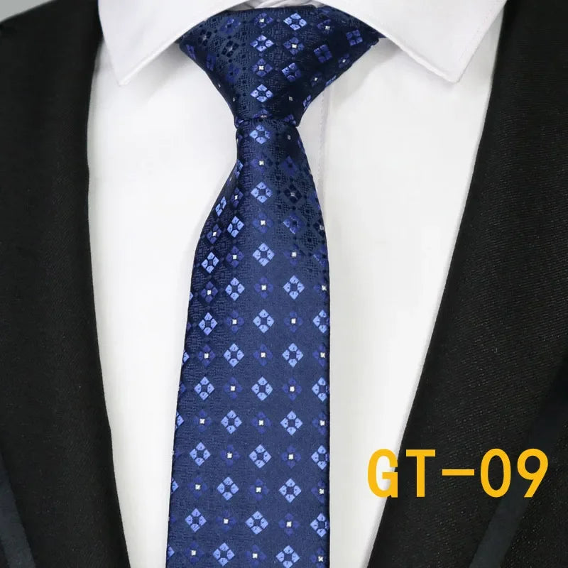 Slim 6CM Mens Necktie