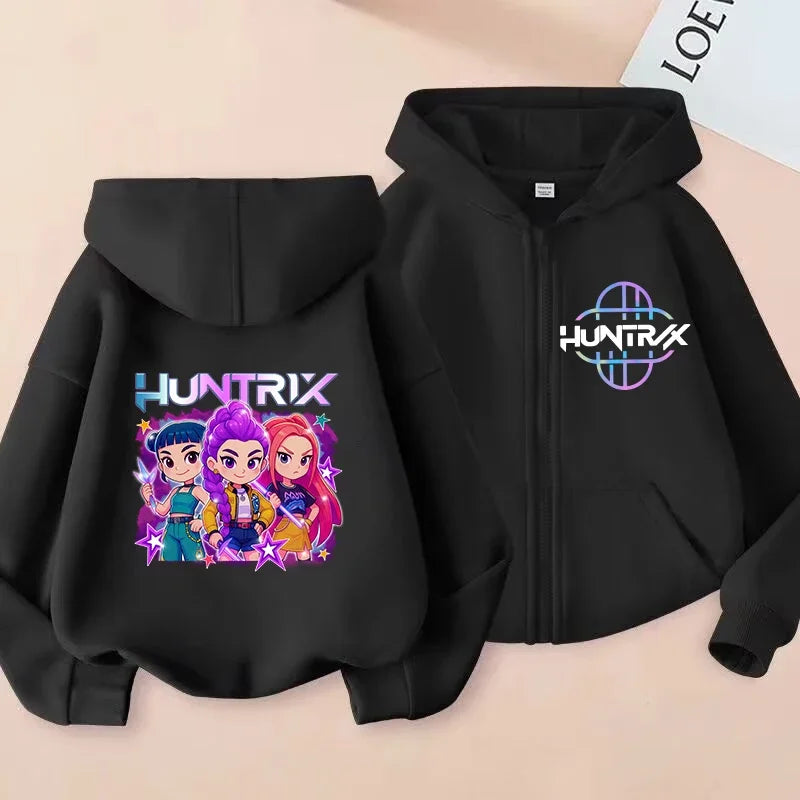 Zip Up K Pop Demon Hunters Hoodie