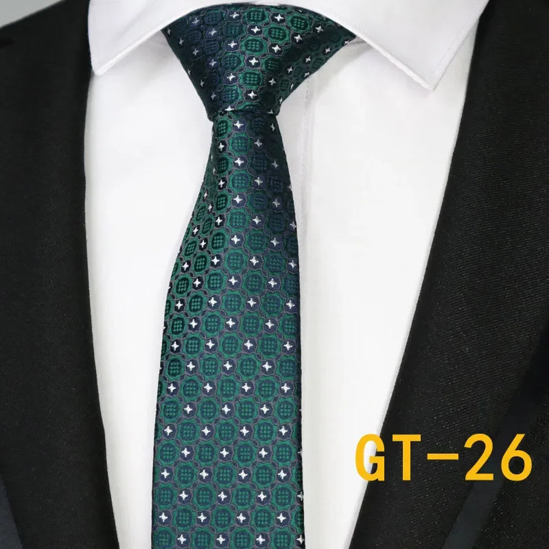 Slim 6CM Mens Necktie
