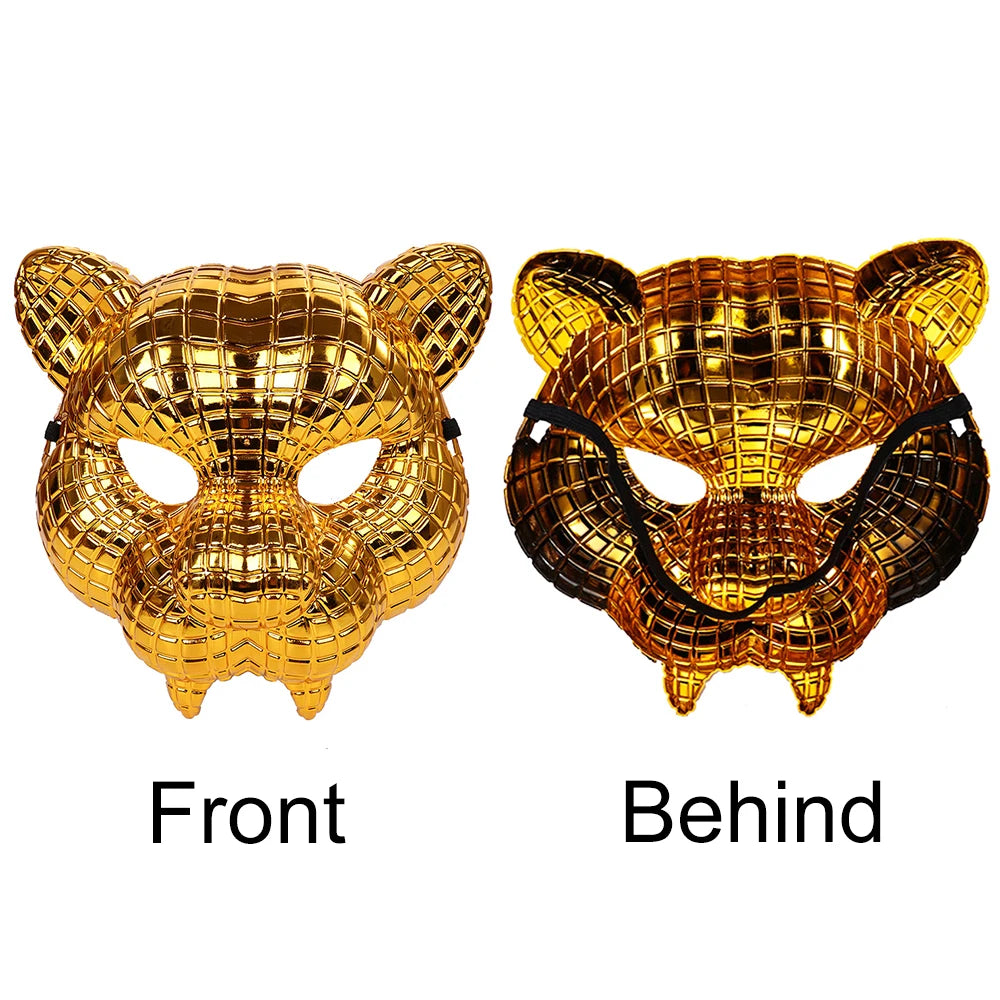 Golden Leopard Mask