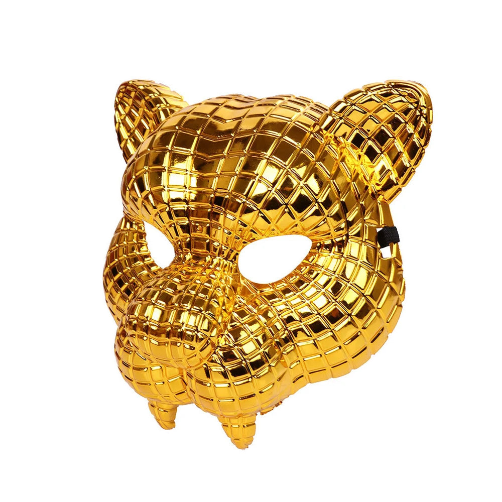 Golden Leopard Mask