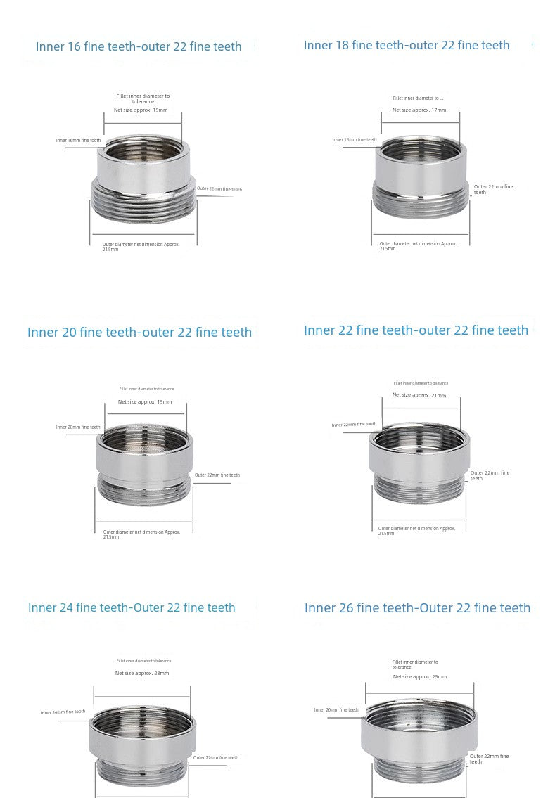 Faucet Bubbler Adapter 16\18\24\26\28