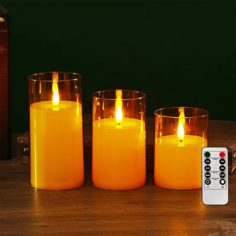 3-Pack Flameless LED Candle