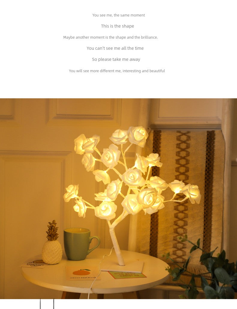 LED Lamp Rose Lights