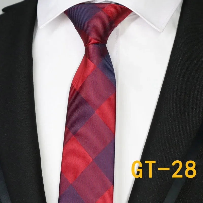 Slim 6CM Mens Necktie