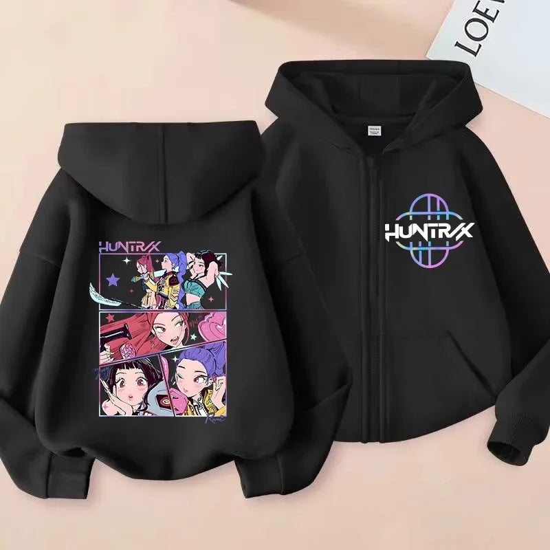 Zip Up K Pop Demon Hunters Hoodie